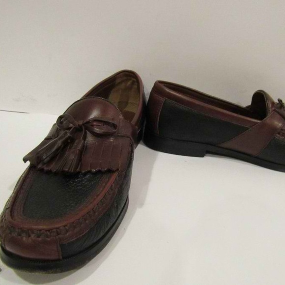 Johnston Murphy Sz 10.5 Brown Loafers Mens C3A D35